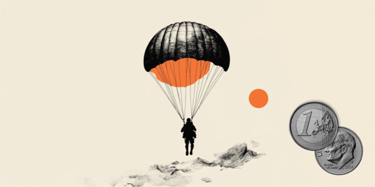 欧元/美元下滑，因强劲的美国国内生产总值（GDP）数据提振了美元