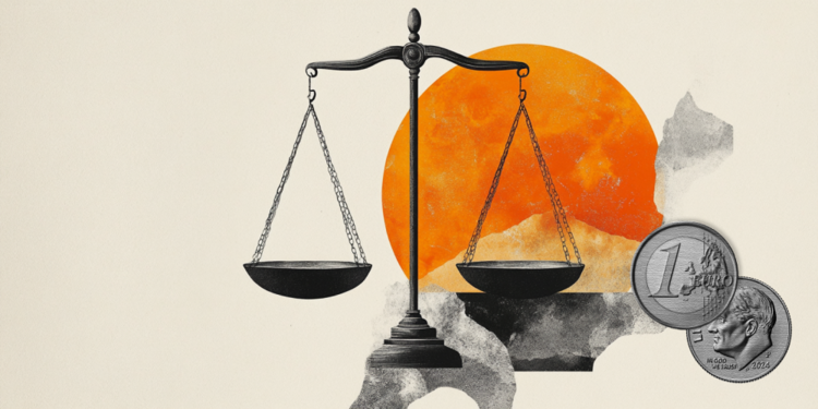 欧元/美元在美元温和反弹之际维持在一个月来的低点附近